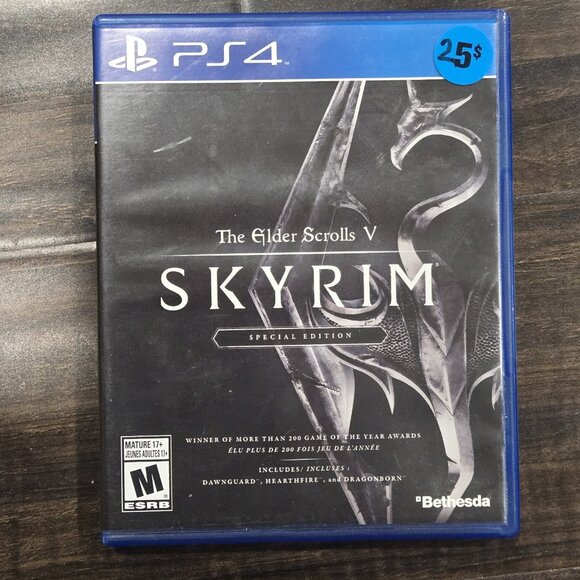 THE ELDER SCROLLS V: SKYRIM Special Edition Game 2016 PS4 Complete - Picture 1 of 6